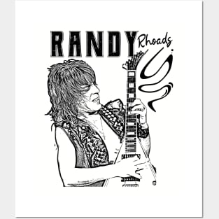 Randy Rhoads // Guitarist Posters and Art